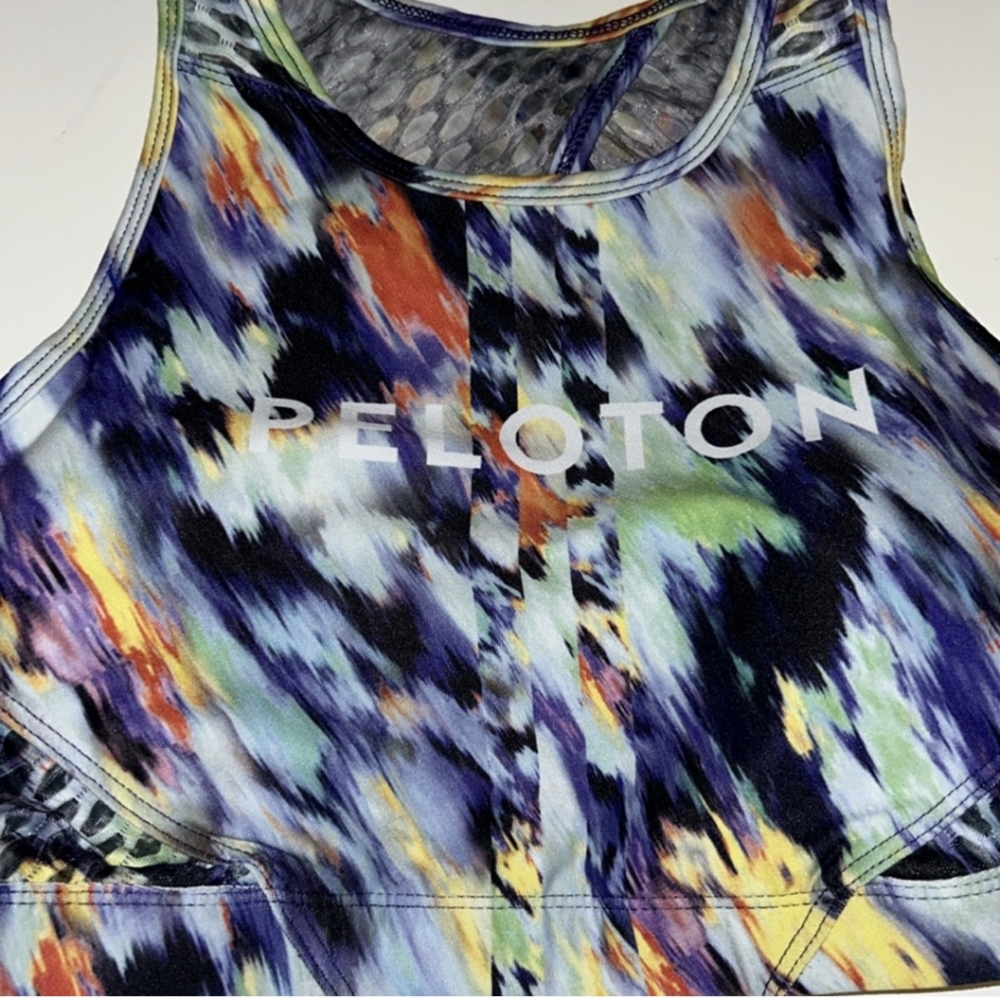 NWT WITH Women’s High Neck Peloton Bra 2.0 Composite Color. - Picture 3 of 3